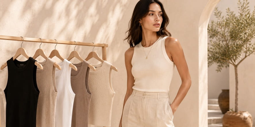 Cool Layers & Sleeveless Tops at H&M